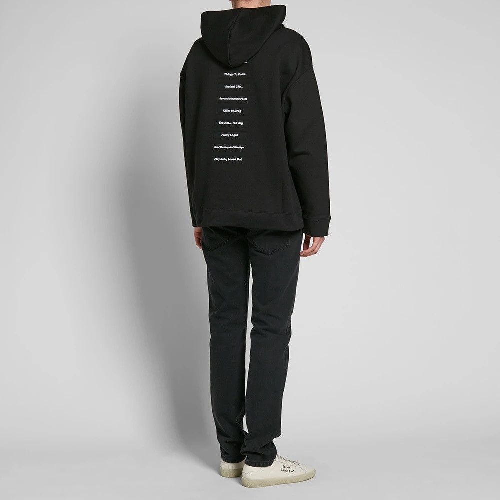 Raf Simons RAF Simons x Peter Saville, Wording Classic Hoodie Size US M / EU 48-50 / 2 - 3 Thumbnail