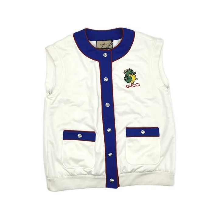 Gucci Gucci Chinese New Year Logo Sweater Vest-2507 Size M / US 6-8 / IT 42-44 - 8 Thumbnail
