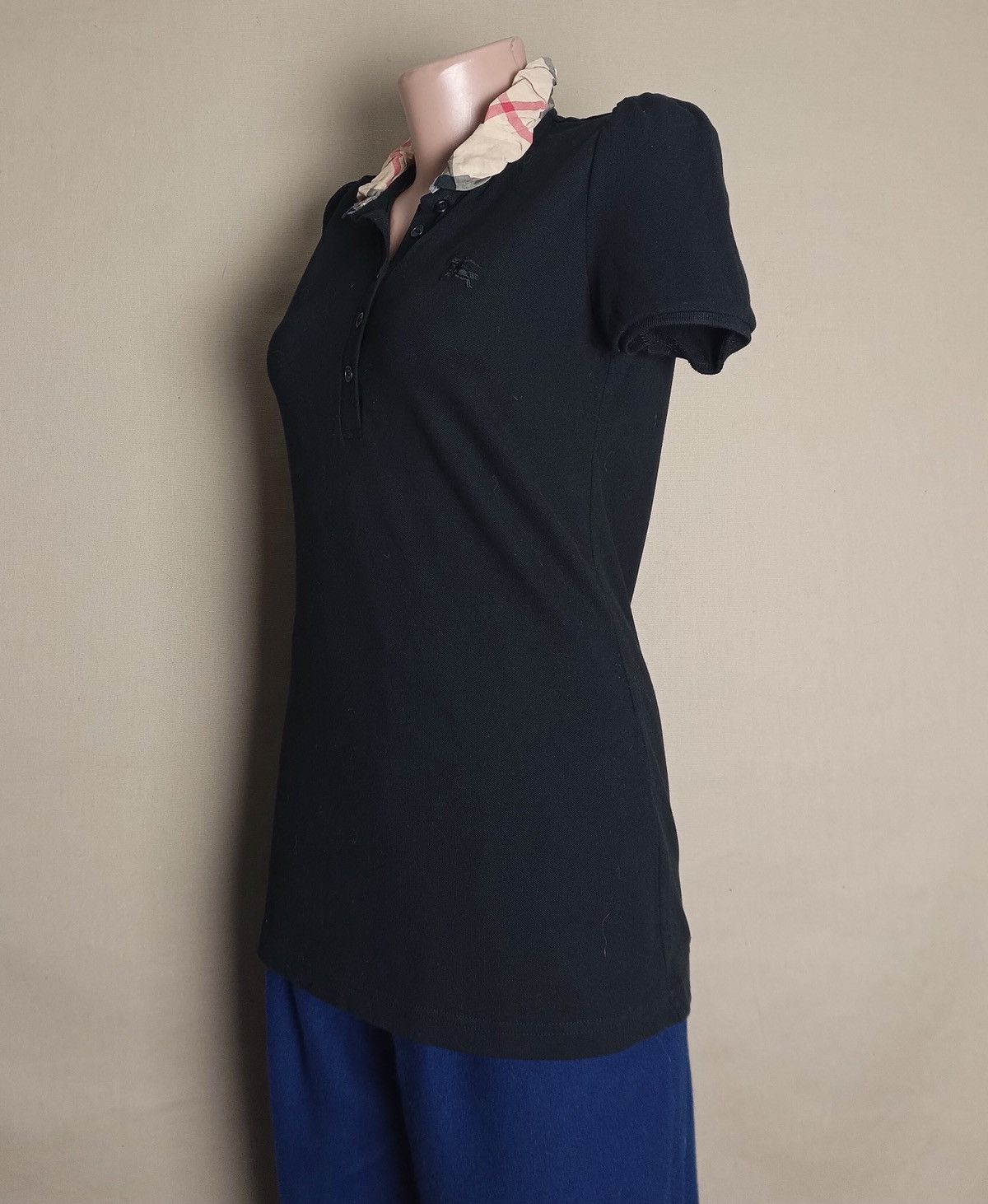 Burberry Burberry Brit Black Polo T-Shirt Womens Size S Size S / US 4 / IT 40 - 4 Thumbnail