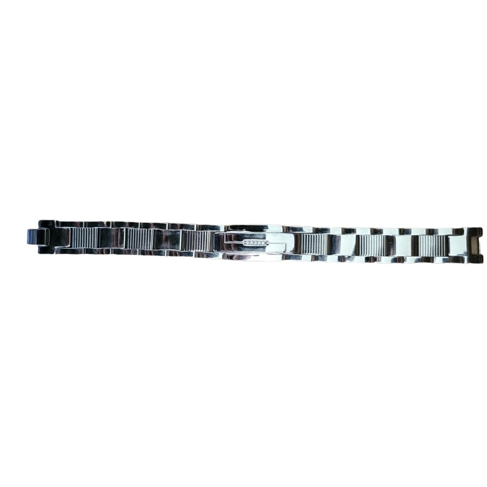 Macys Legacy For Men By Simone Crystal Accent Textured Bracelet 9 Size ONE SIZE - 2 Thumbnail