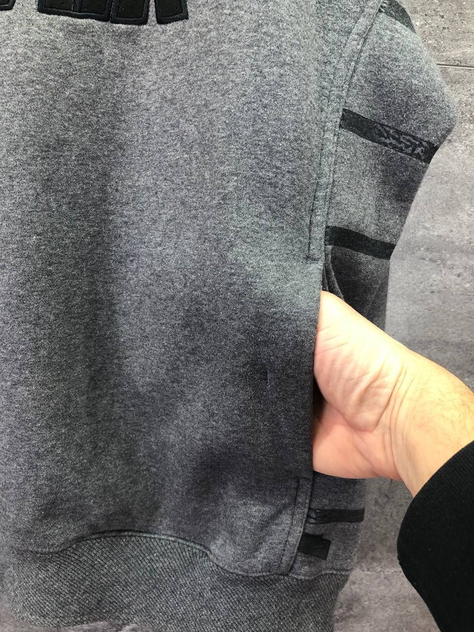 Other Nike Vintage Spellout Sweatshirt Grey Men's Size M Size US M / EU 48-50 / 2 - 10 Thumbnail