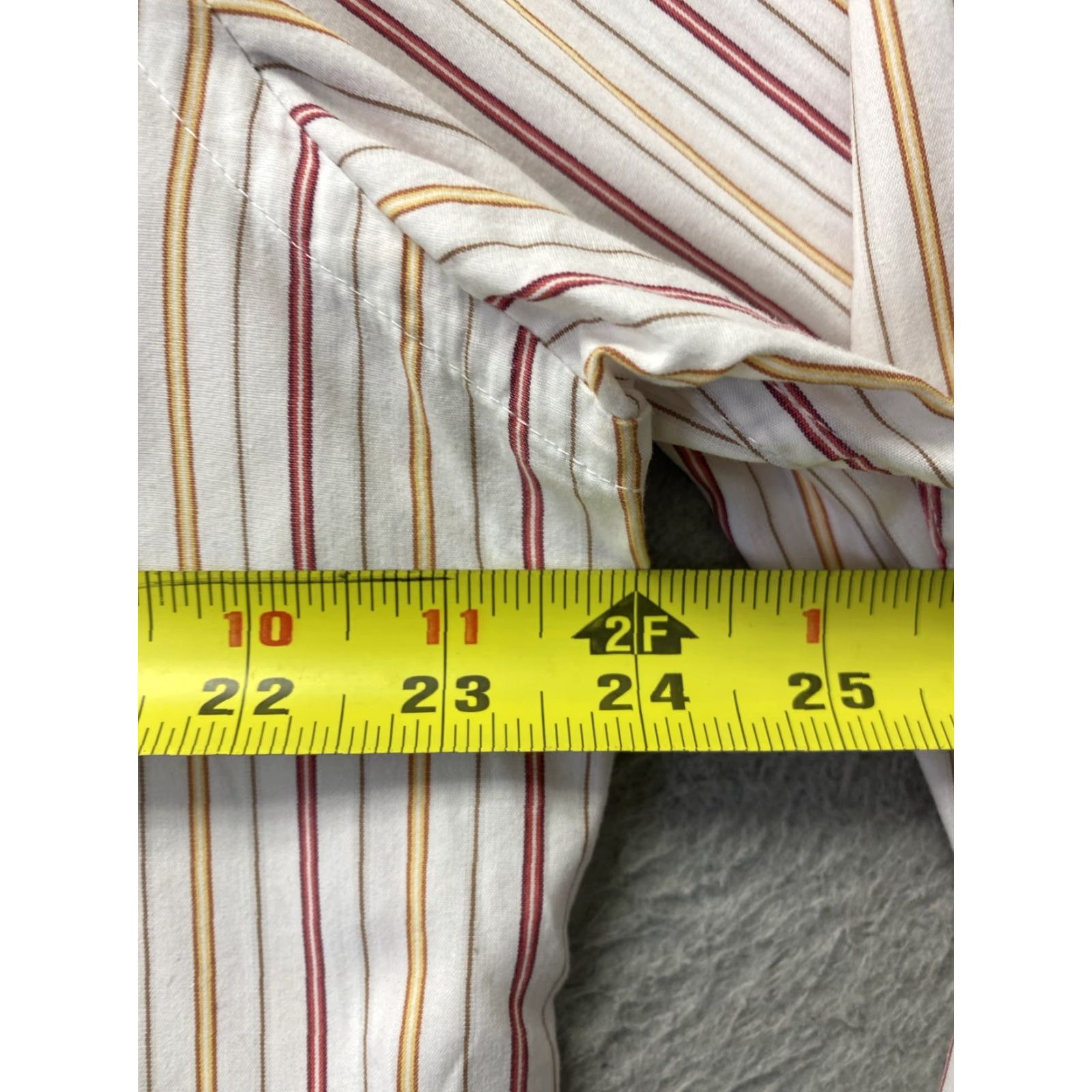 Banana Republic Banana Republic Striped Long Sleeve Button-Up Shirt Adult L Multicolor Casual Mens Size US L / EU 52-54 / 3 - 6 Thumbnail