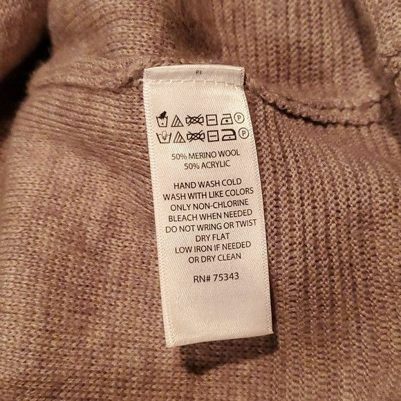 Vintage Adrienne Vittadini Merino Wool 2 Pockets Knee Length Long Sl Size M / US 6-8 / IT 42-44 - 10 Thumbnail