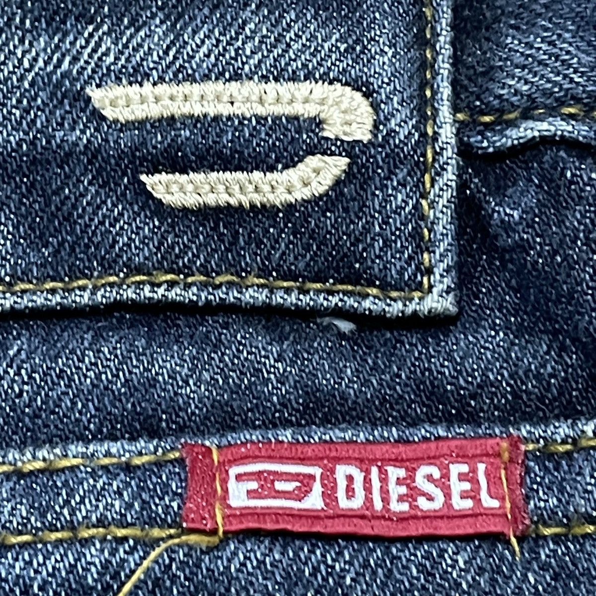 Diesel × Vintage Very Rare Vintage Brand Diesel Flared Jeans 1990s Size US 31 - 9 Thumbnail