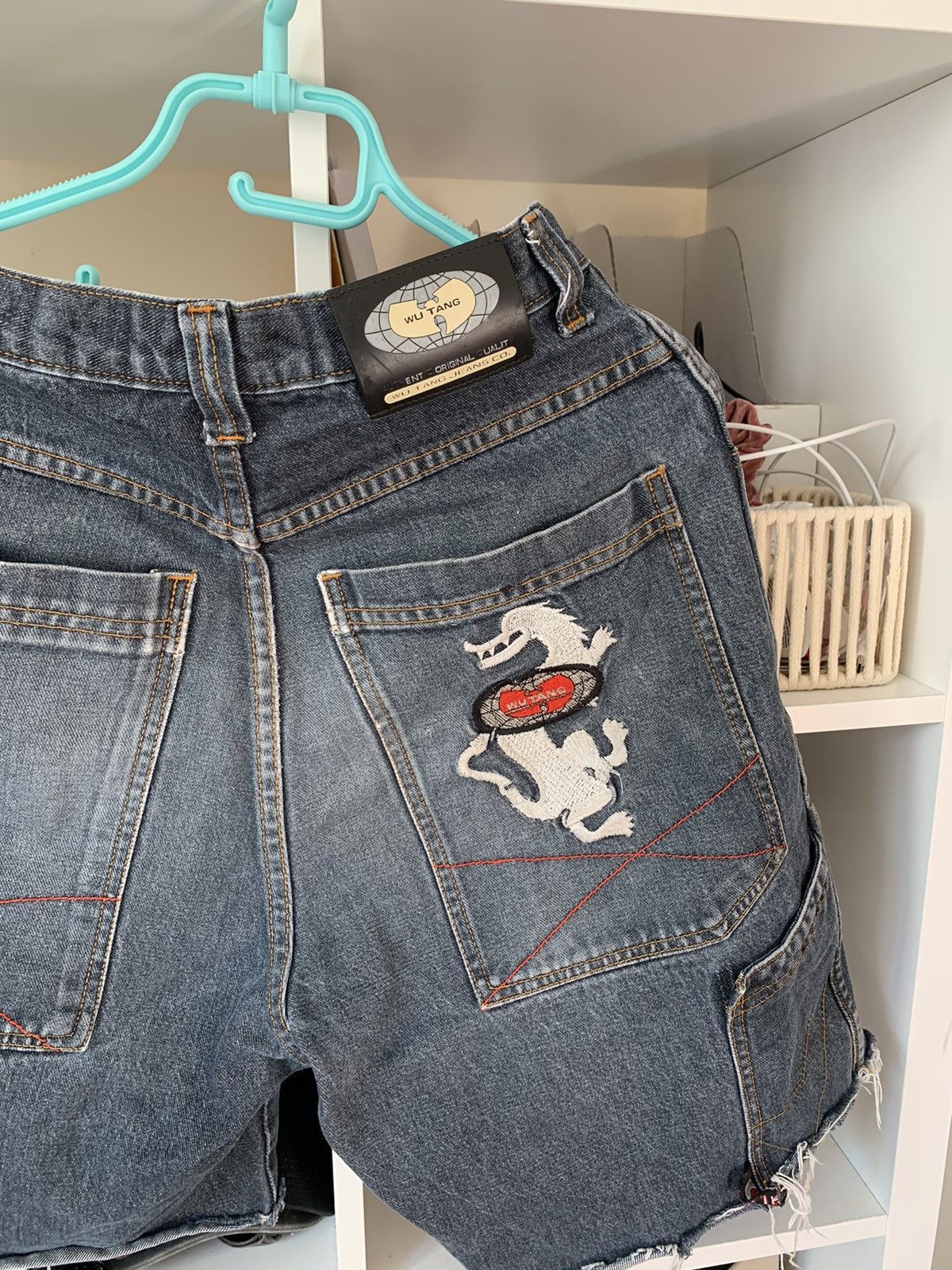 Wu-Tang Clan Vintage Wu Wear Wu Tang Clan Y2K Rap Shorts Jorts 28 Size US 28 / EU 44 - 3 Thumbnail