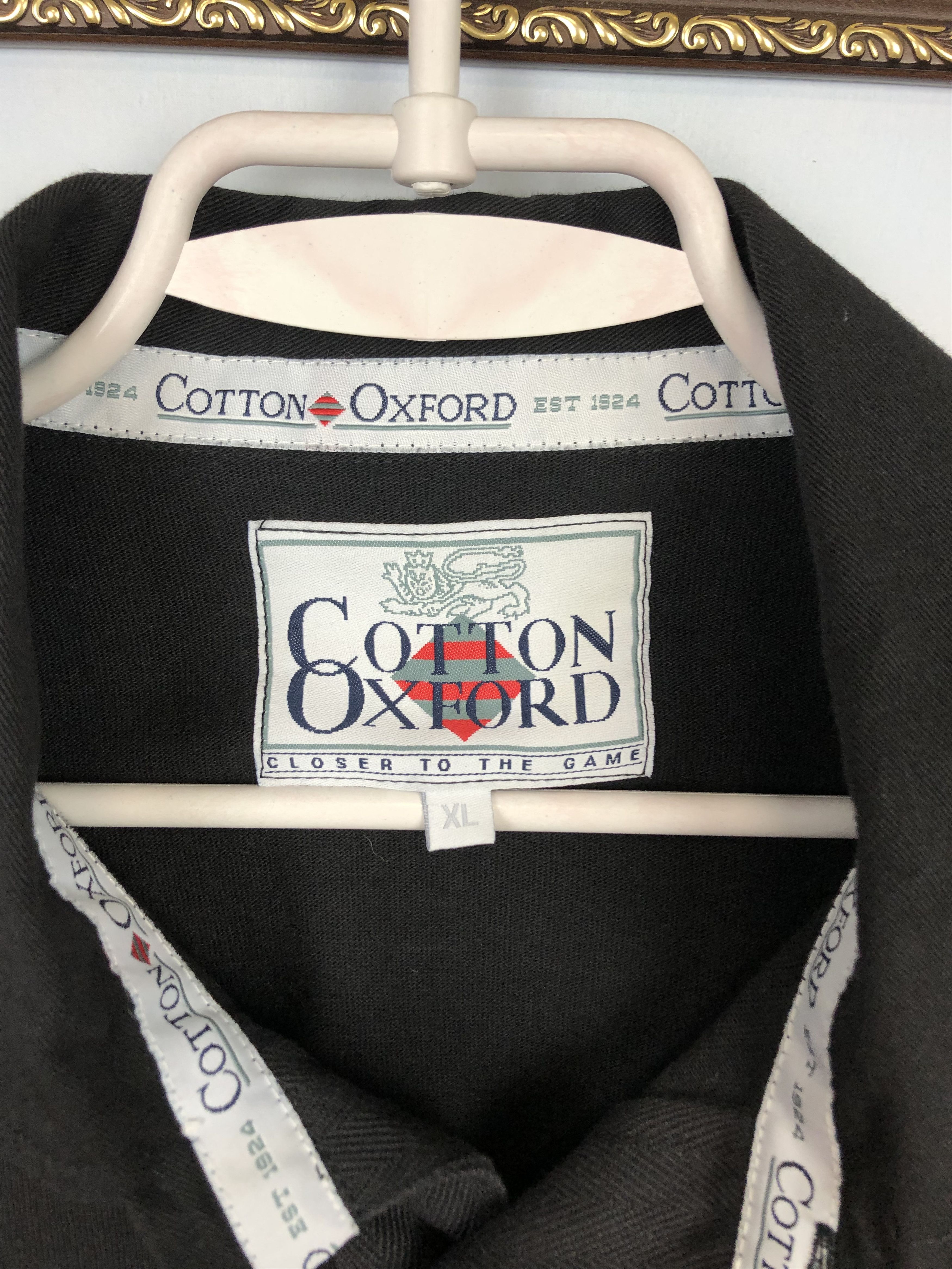 Vintage Vintage London Irish Rugby Shirt Cotton Oxford Jersey Tee Size US L / EU 52-54 / 3 - 6 Thumbnail