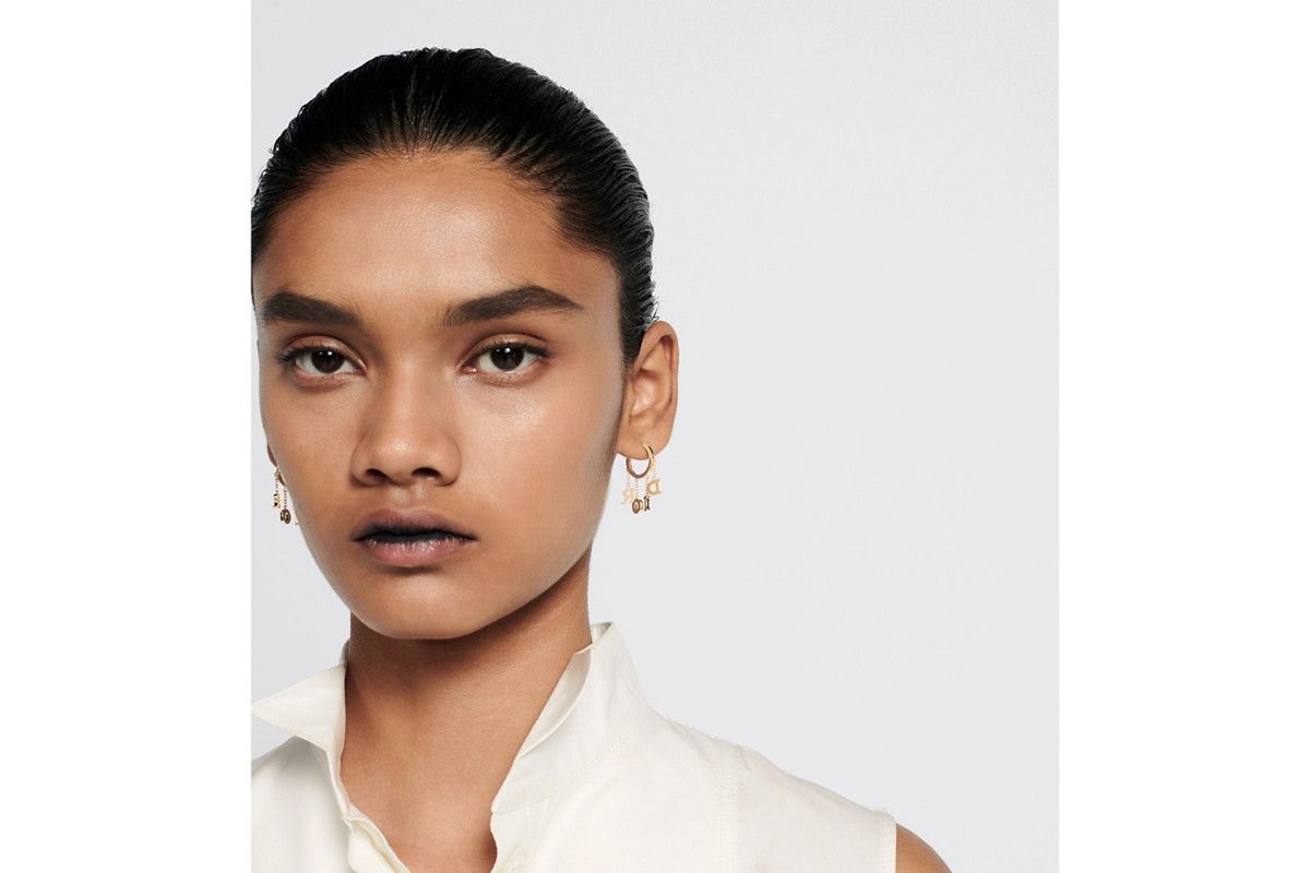 Dior o1bcso1str0126 Size:OS/Evolution Earrings in Golden Size ONE SIZE - 3 Thumbnail