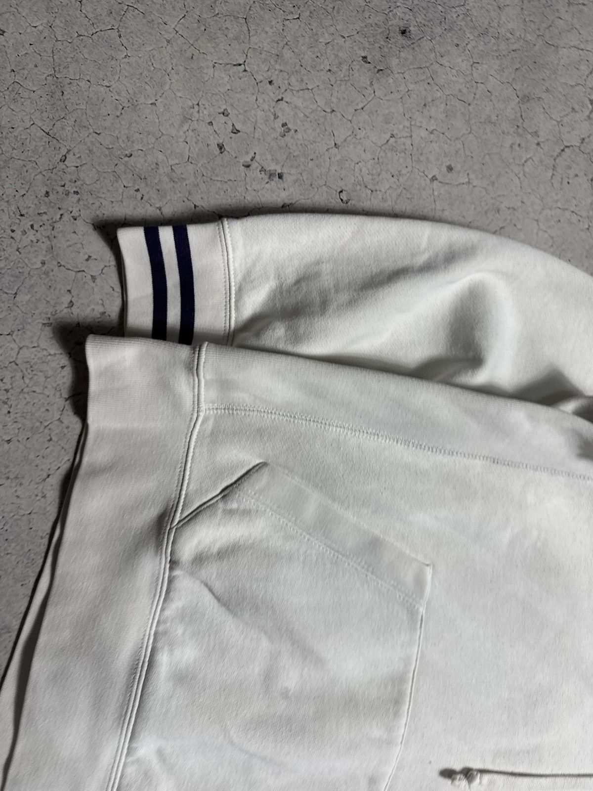 Polo Ralph Lauren Polo Ralph Lauren Big Pony #3 White Vintage Hoodie Size US M / EU 48-50 / 2 - 2 Thumbnail