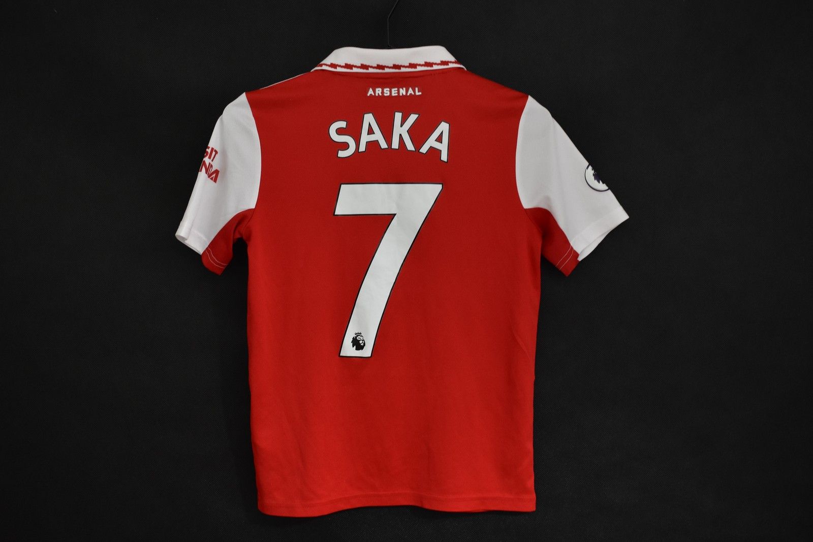 Nike 2022-23 adidas ARSENAL Home Shirt SAKA M. boys 152cm Size US XXS / EU 40 - 5 Thumbnail