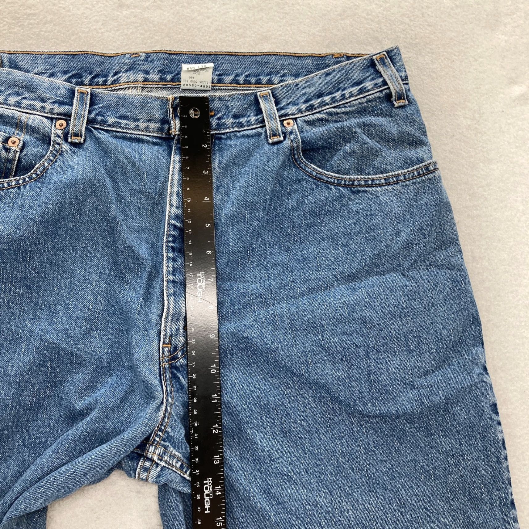 Levi's VINTAGE Levi's 550 Jeans Mens 40x30 Blue Relaxed Fit Tapered Leg Denim 2002 Y2K Size US 40 / EU 56 - 7 Thumbnail