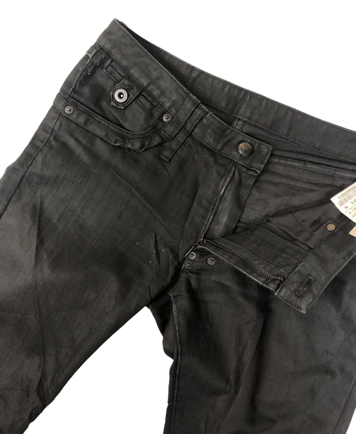 Japanese Brand × Katharine Hamnett London Katharine Hammett London Black Wax Pants Size US 30 / EU 46 - 7 Thumbnail