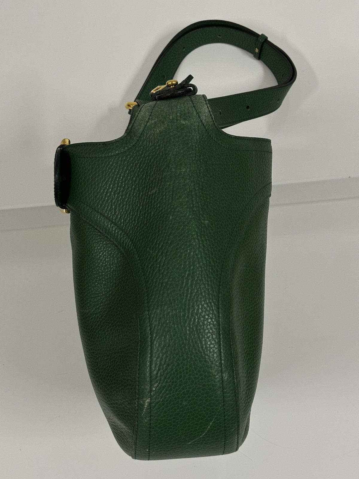 Delvaux RARE 1997 Souverain Leather Gold Hardware Shoulder Hand Bag Size ONE SIZE - 18 Thumbnail