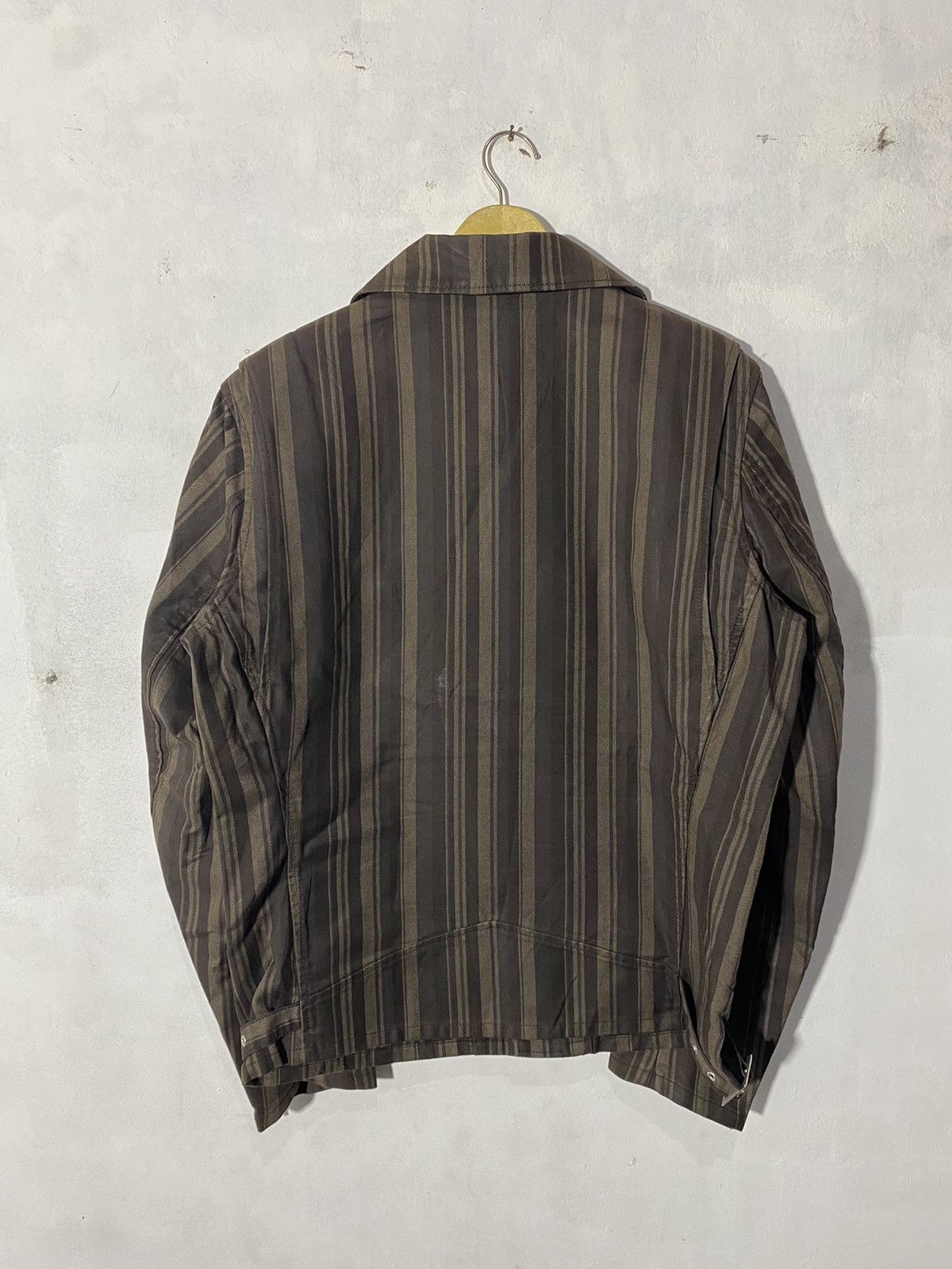 Tornado Mart 2000s Tornado Mart - Vkei Perfecto Canvas Jacket Size US L / EU 52-54 / 3 - 2 Thumbnail