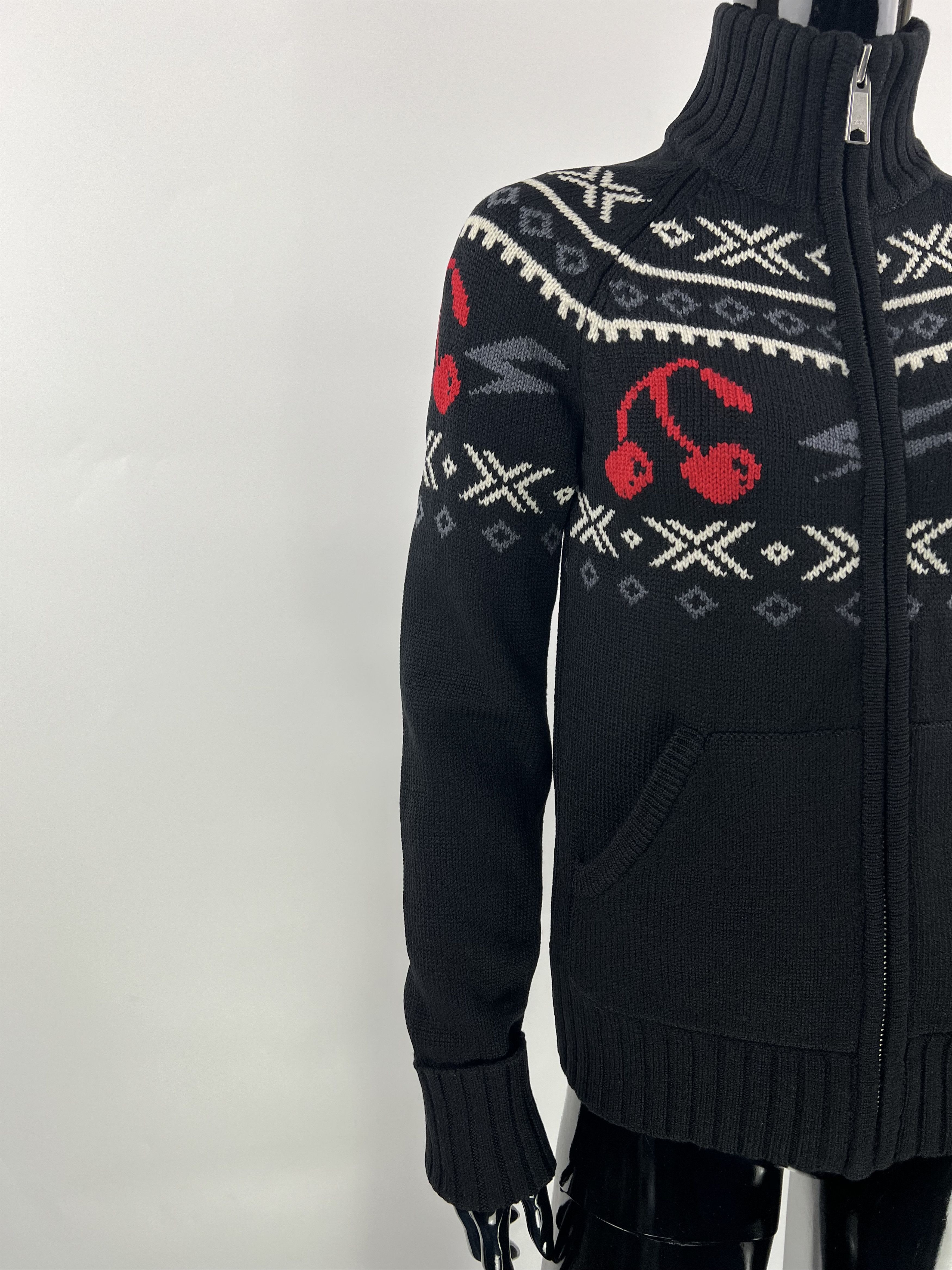Carhartt Carhartt Cherry Full Zip 100% Wool Jacket Sweater Aztec Size XS / US 0-2 / IT 36-38 - 3 Thumbnail