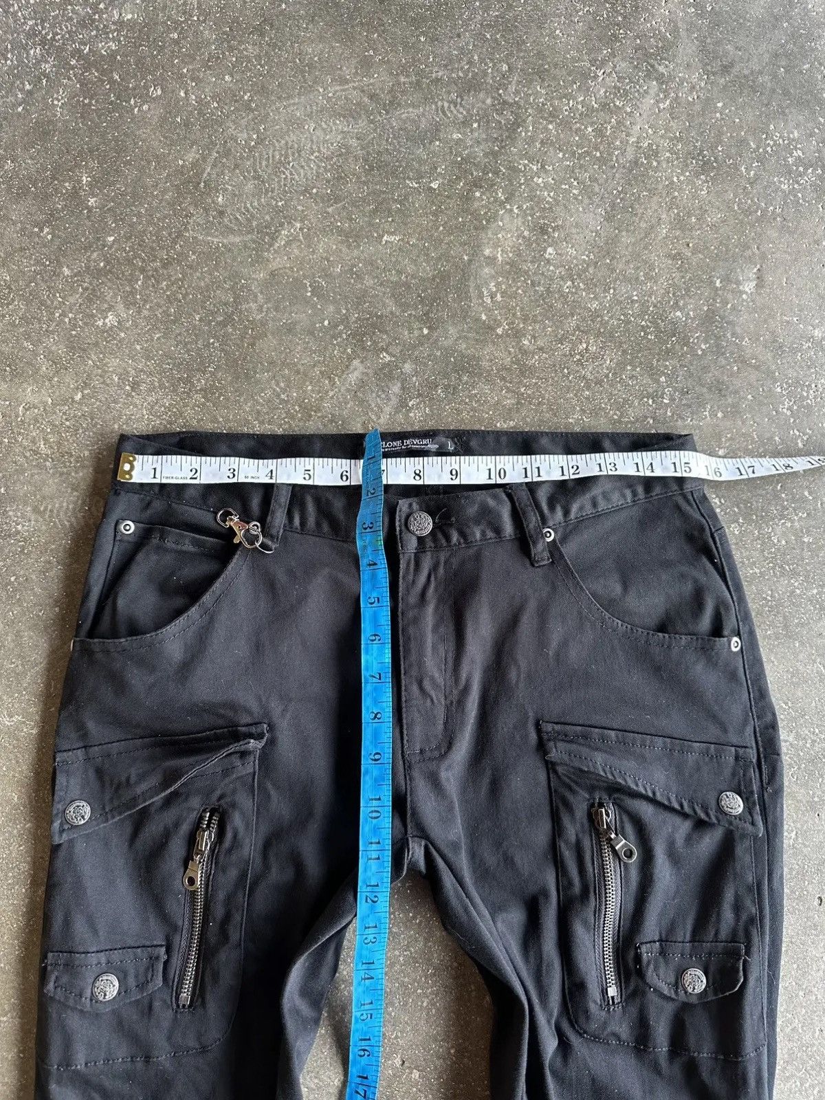 If Six Was Nine W31 L32 🔥 BONDAGE VINTAGE CLONE DEVGRU TROUSERS PUNK PANTS Size US 31 - 10 Thumbnail