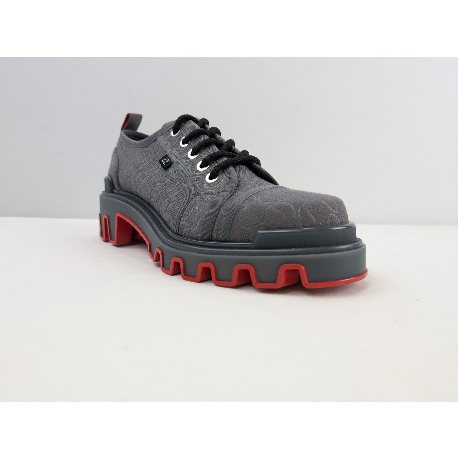Christian Louboutin o1rshd1 Panamic Dune Flat Sneakers in Smoky Grey Size US 10 / EU 43 - 2 Thumbnail