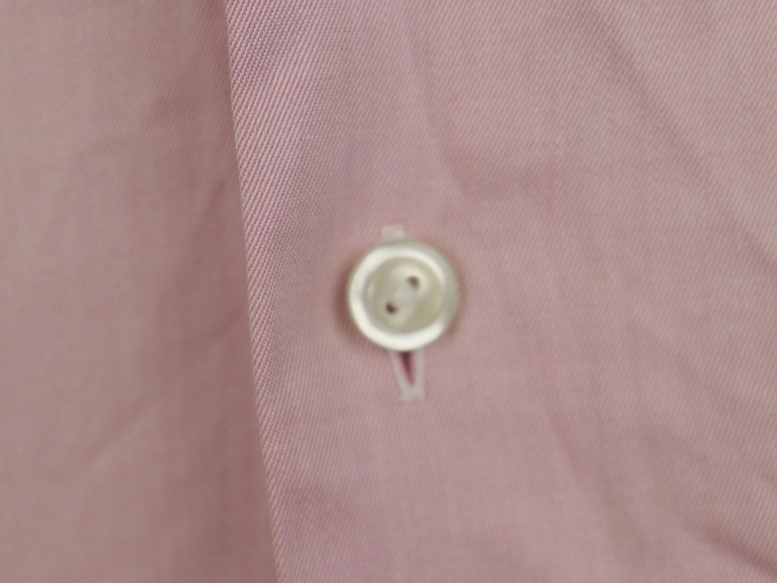 Eton Eton Pink 100% Cotton Collar Dress Shirt Size 39 Size 38R - 6 Thumbnail