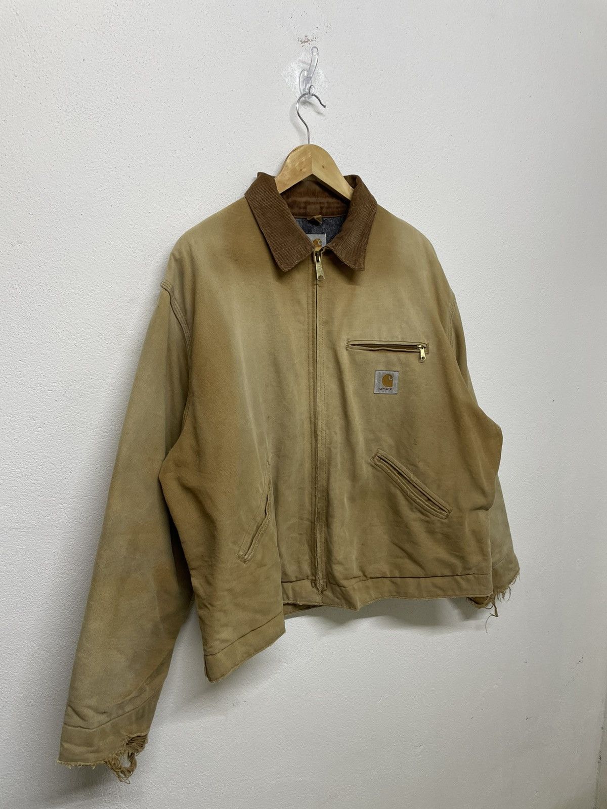 Carhartt Vintage Carhartt Detroit J01 Blanked Lined 6BLJ Jacket Usa Size US XL / EU 56 / 4 - 4 Thumbnail