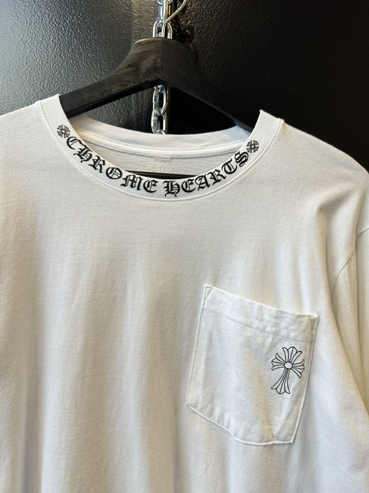 Chrome Hearts Chrome Hearts Cross Emblem Logo Long Sleeve Tee Size US M / EU 48-50 / 2 - 4 Thumbnail