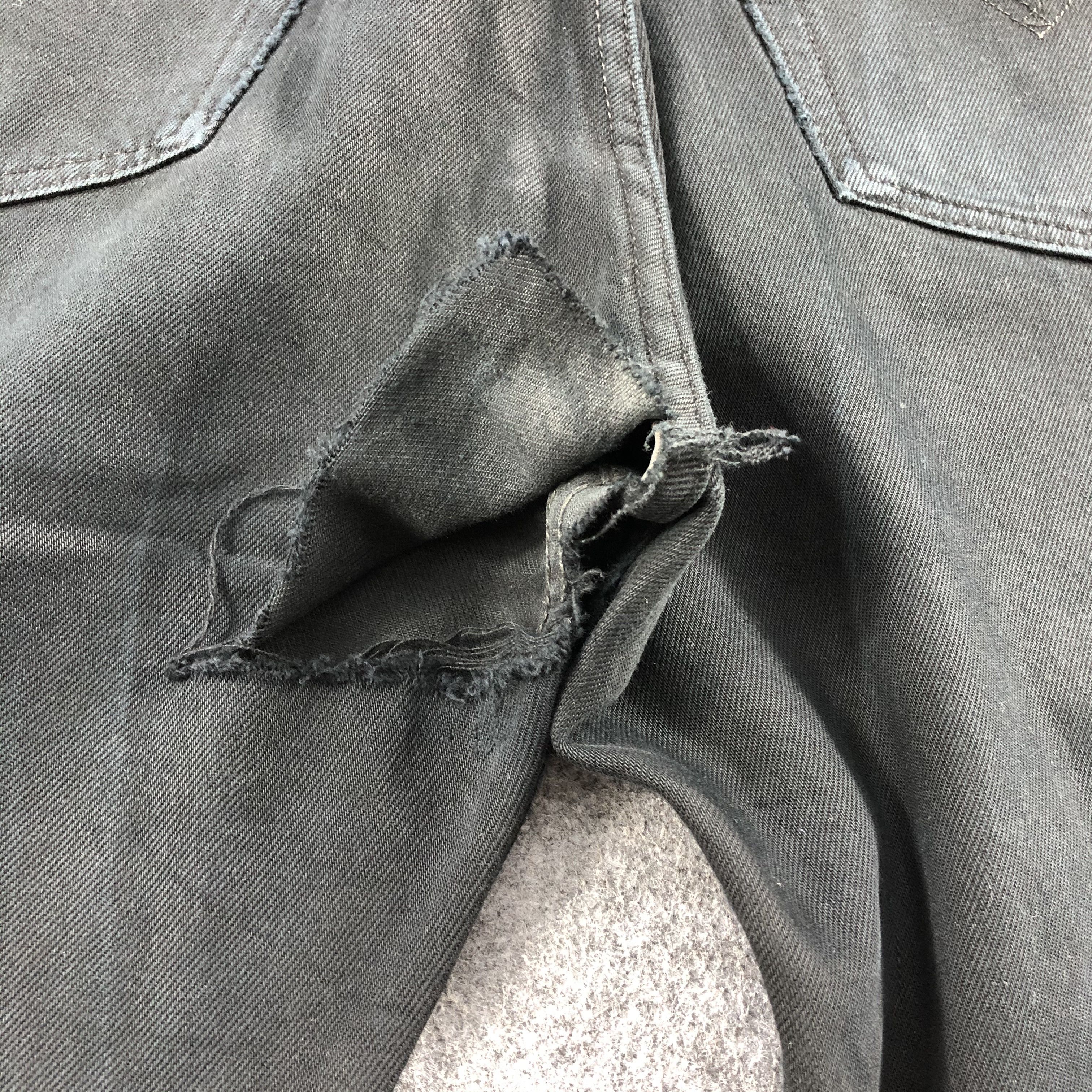 Levi's Vintage 90s Ripped Levis 501 Earth Tone Jeans-J1649 Size US 38 / EU 54 - 8 Thumbnail