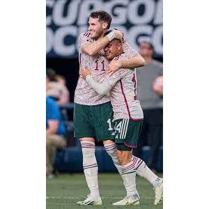 Adidas Gimenez Mexico 2022 2023 Player Issue Away Soccer Jersey L Size US L / EU 52-54 / 3 - 10 Thumbnail