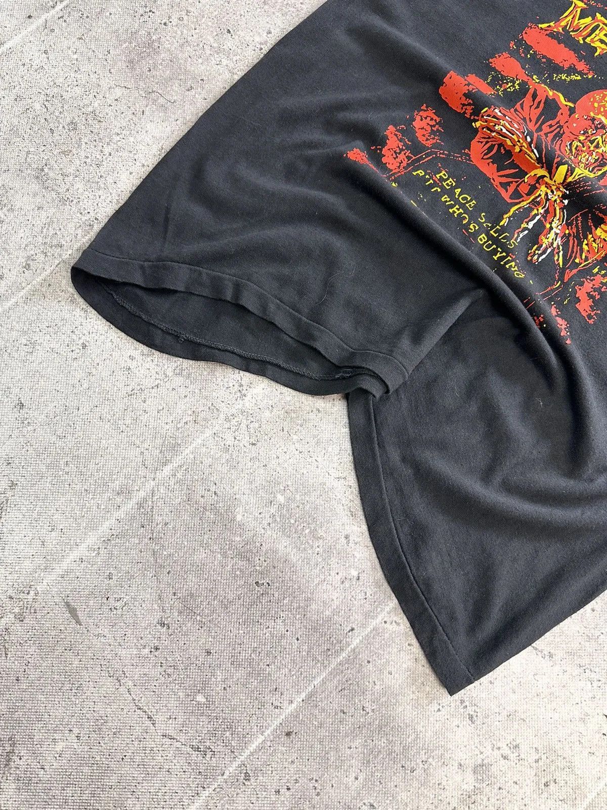 Japanese Brand 👉 Vintage Megadeth 90s T-Shirt Rare Collection Tee Size US M / EU 48-50 / 2 - 4 Thumbnail