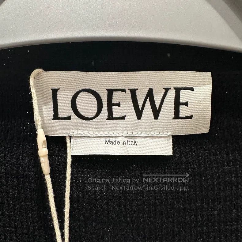 Loewe Loewe Rabbit Floral Embroidered Long Wool Sweater Size M / US 6-8 / IT 42-44 - 3 Thumbnail