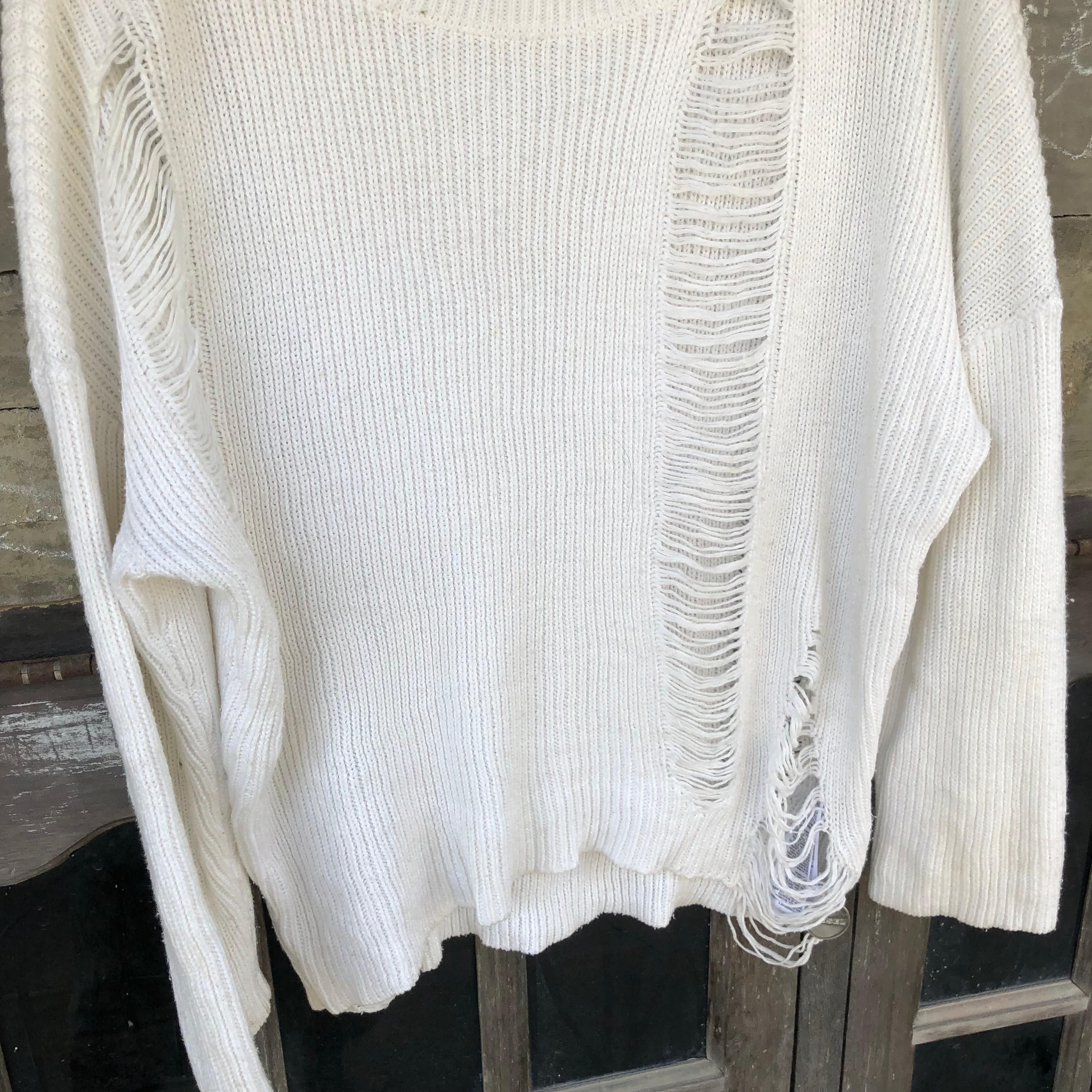 Diesel Diesel Distressed Grunge Knitwear Size US L / EU 52-54 / 3 - 12 Thumbnail