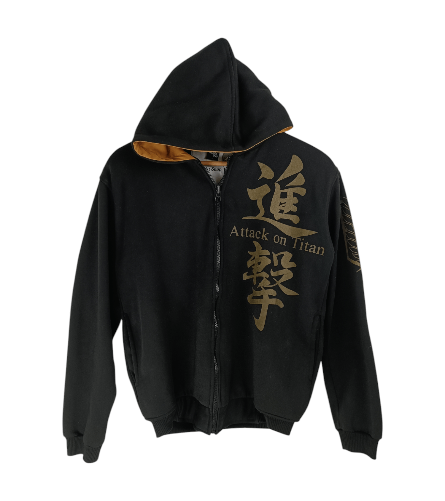 Anime VINTAGE ATTACK ON TITAN THE SURVEY CORPS EREN MIKASA TEAM Size US M / EU 48-50 / 2 - 1 Thumbnail