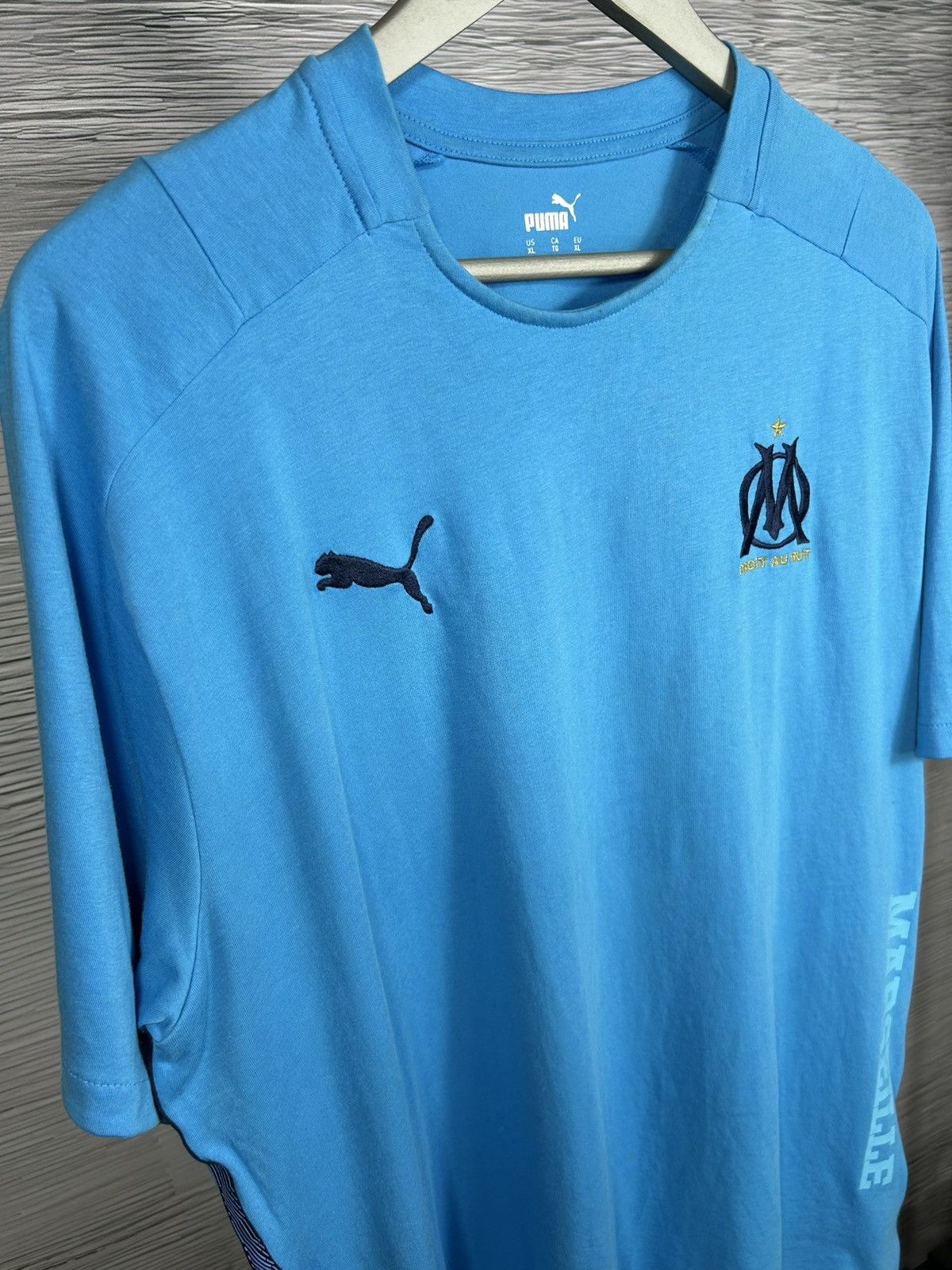 Puma Puma Olympique de Marseille Football T-Shirt Size XL Size US XL / EU 56 / 4 - 2 Thumbnail