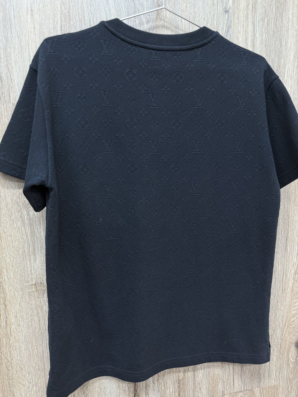 Louis Vuitton Louis Vuitton Black Monogram Pocket Tee Size US XS / EU 42 / 0 - 7 Thumbnail