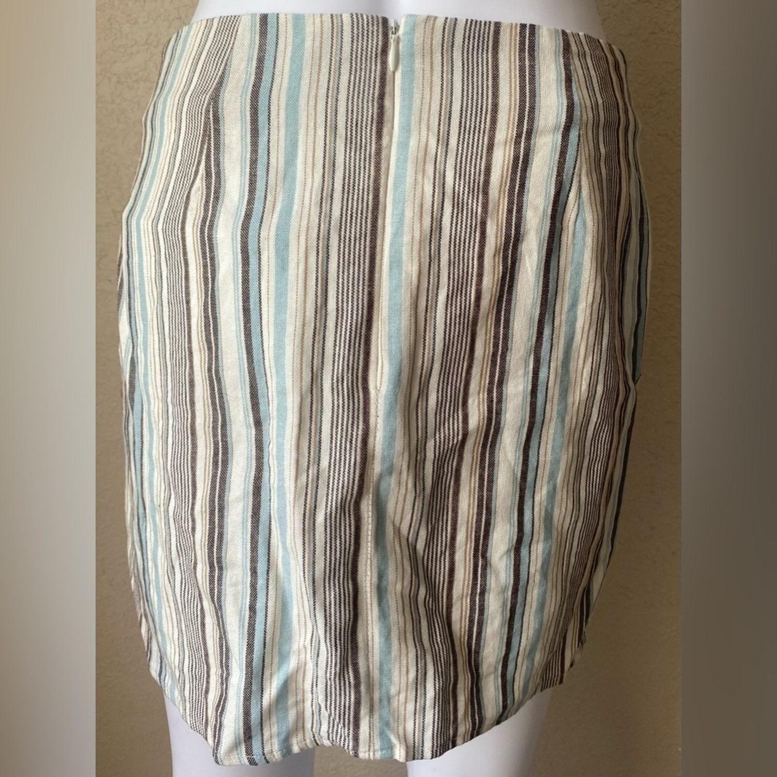 Other Altar’d State | Striped Short Mini Pencil Skirt | Small Size 22" - 2 Thumbnail
