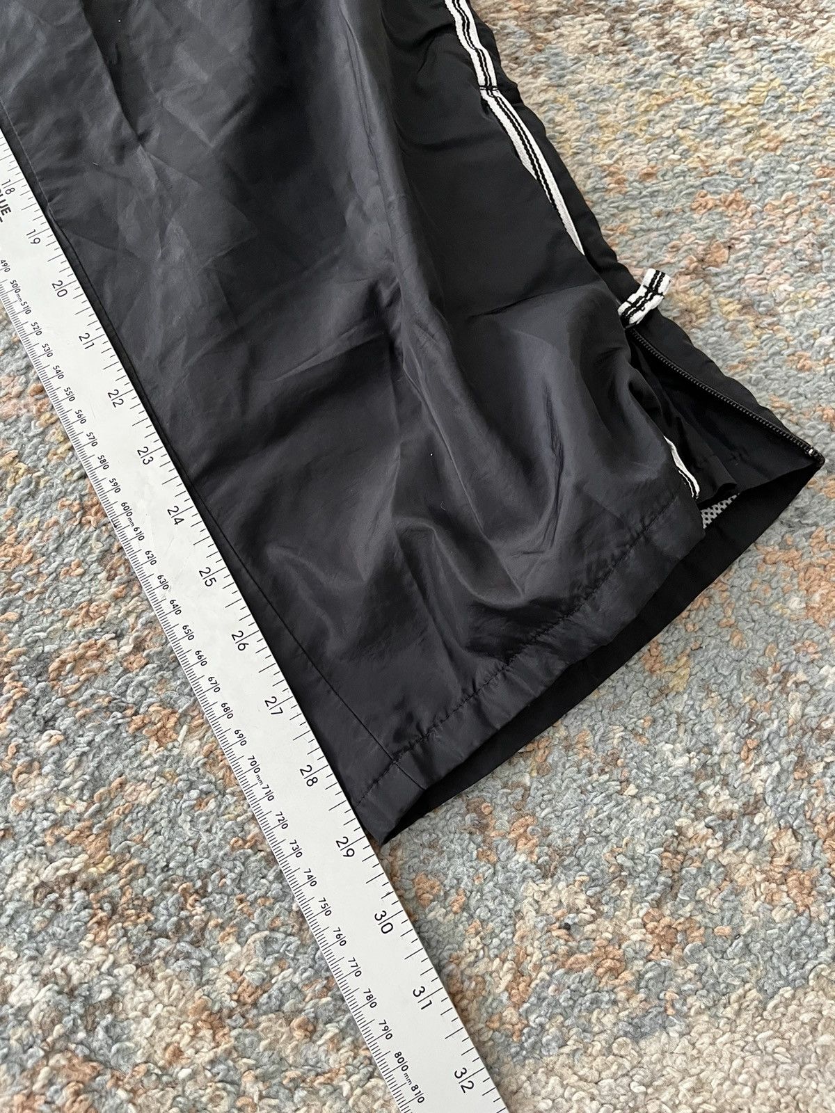Gap VTG Y2K Baggy Parachute Style Cargo Pants 34x30 Medium Black Size US 32 / EU 48 - 5 Thumbnail