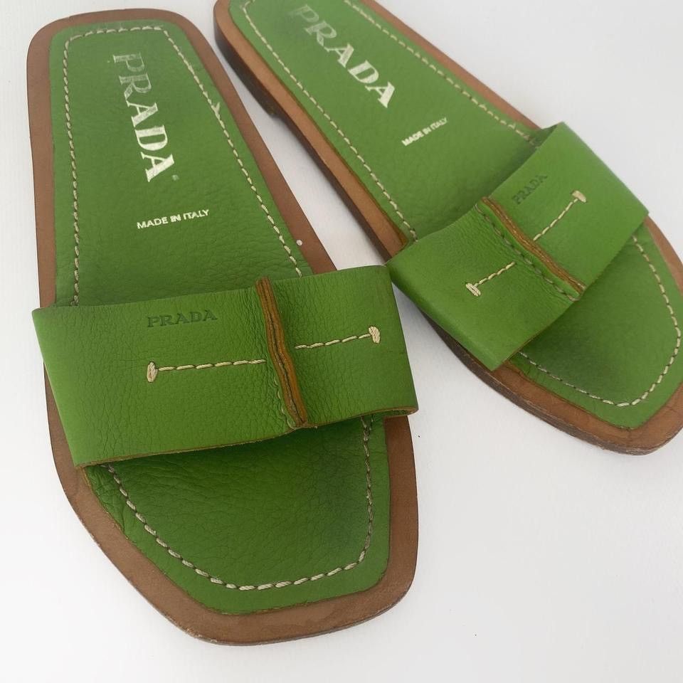 Prada × Vintage prada vintage flats from the end of 90s Size US 5 / IT 35 - 2 Thumbnail