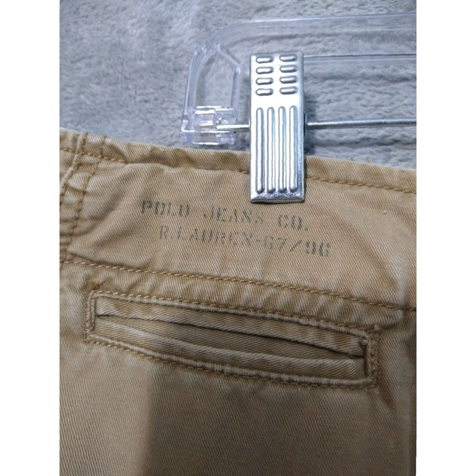Polo Ralph Lauren Polo Ralph Lauren Pants Mens 40x31 Chino Straight Leg Beige Military Style Straight Size US L / EU 52-54 / 3 - 7 Thumbnail