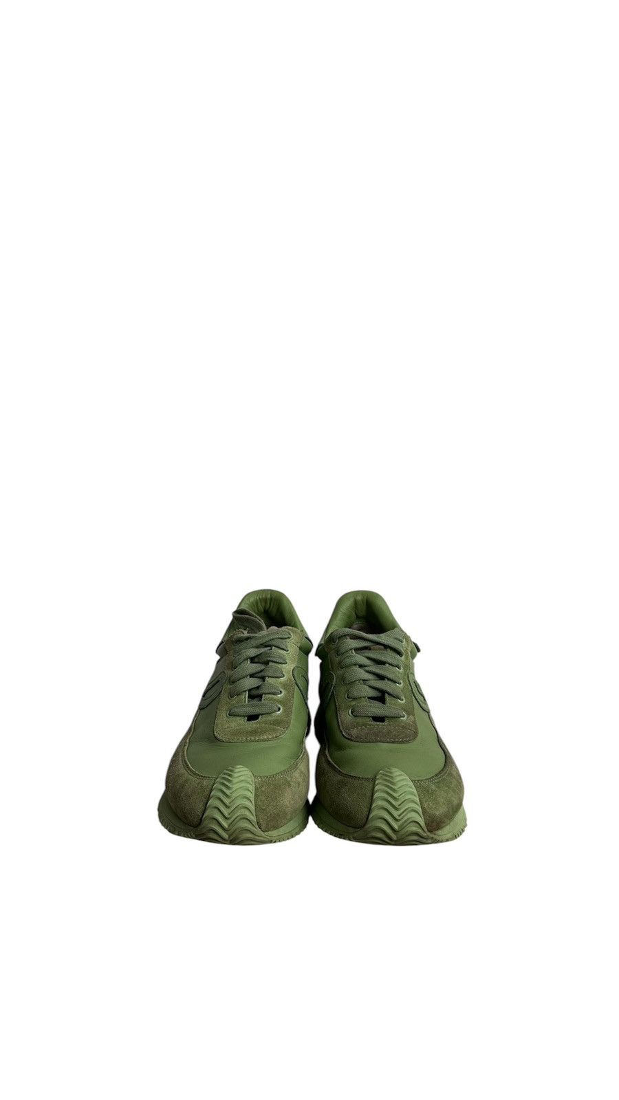 Loewe Loewe Flow Runner Leather Sneakers Size US 9 / IT 39 - 2 Thumbnail