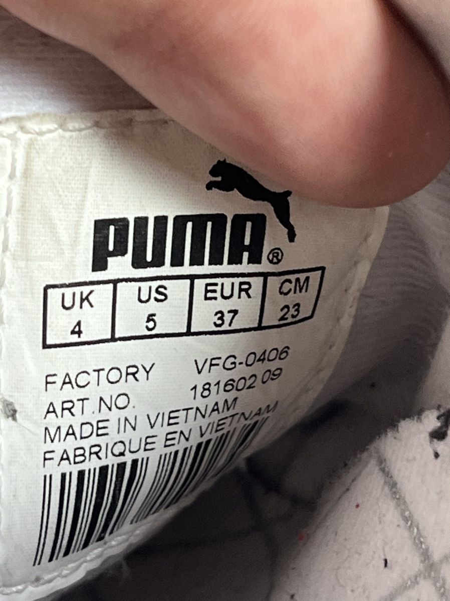 Puma × Vintage Puma sneakers vintage rare 90s y2k 00s Size US 5 / IT 35 - 6 Thumbnail