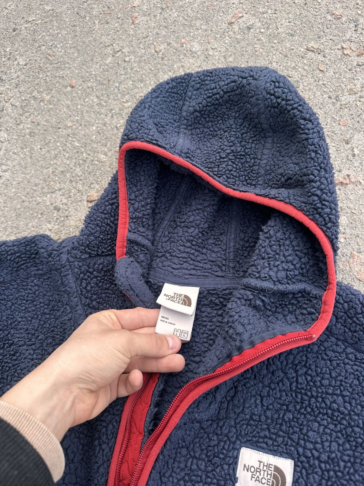 The North Face The North Face Fleece Zip Up Hoodie Jacket Size US XL / EU 56 / 4 - 5 Thumbnail