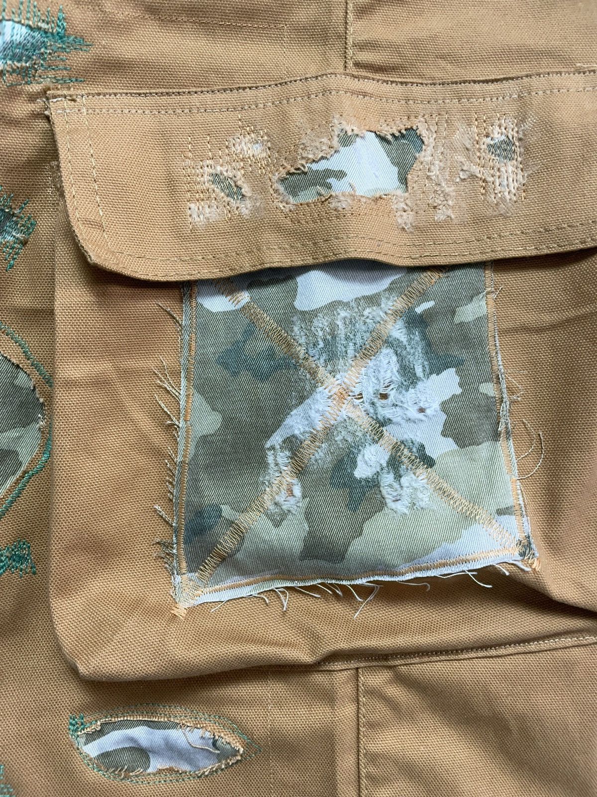 Other Upcycled cargo pants with camouflage patches Size 25" / US 0 / IT 36 - 4 Thumbnail