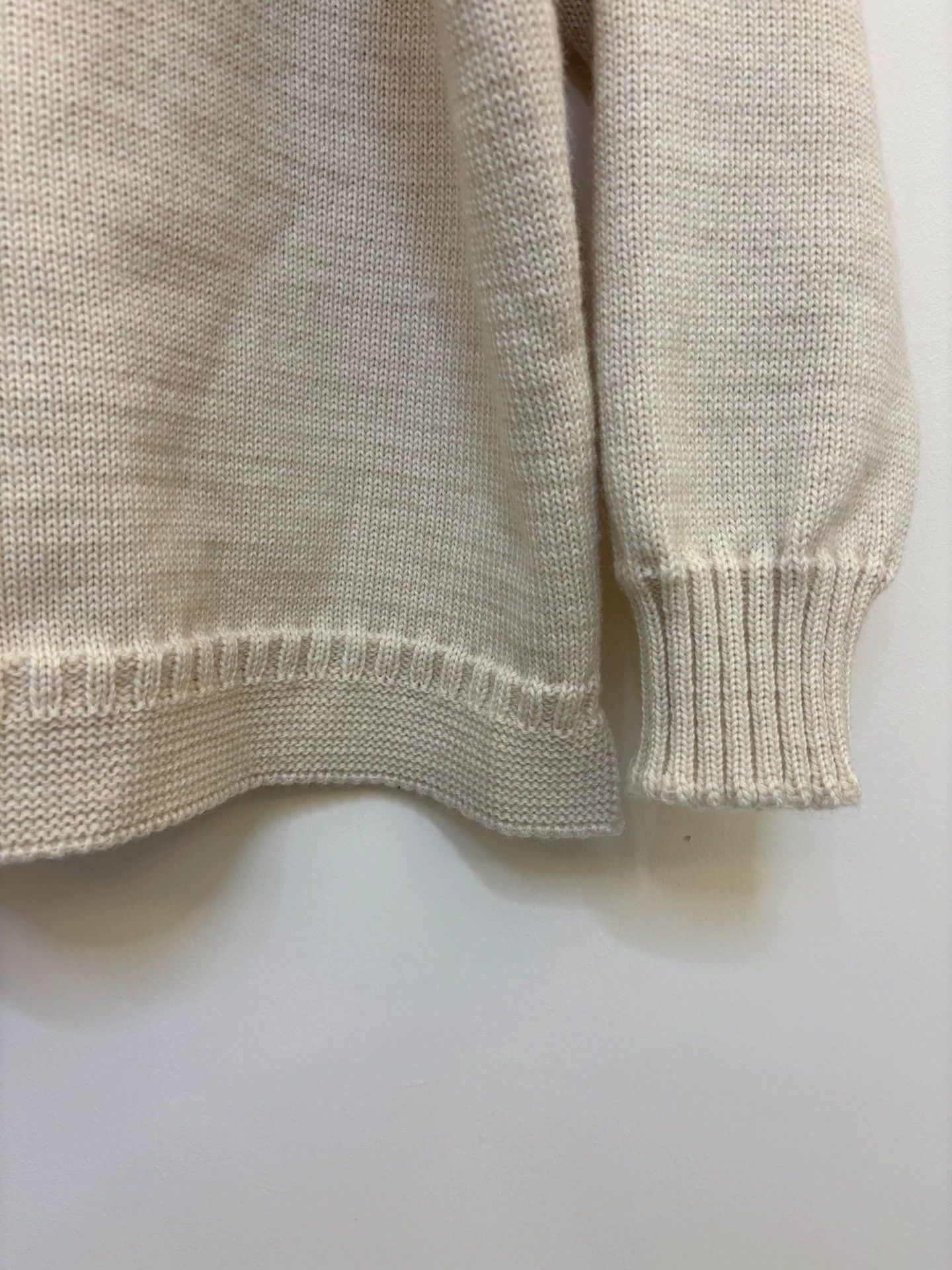 Le Tricoteur Guernsey lechoppe x Guernesy Boat Neck Sweater 38 M 90% New Size US M / EU 48-50 / 2 - 5 Thumbnail