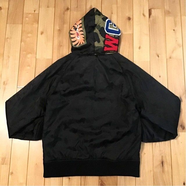 Bape BAPE camo Batting shark full zip hoodie jacket a bathing ape Size US M / EU 48-50 / 2 - 2 Thumbnail