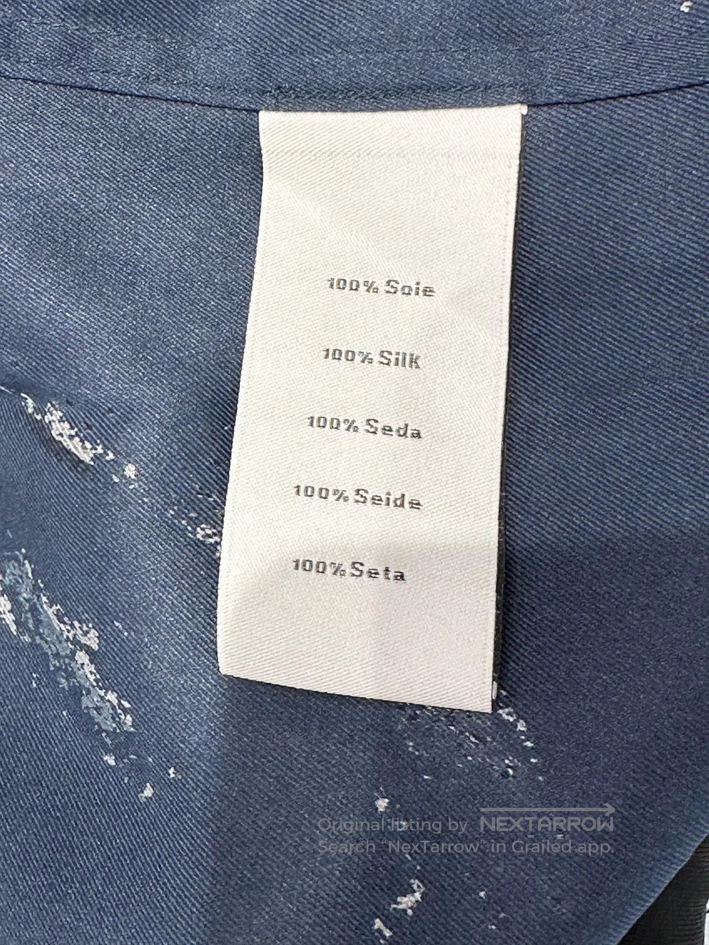 Hermes Hermes Men's L'Instruction du RoyPatine Shirt. Size US S / EU 44-46 / 1 - 4 Thumbnail