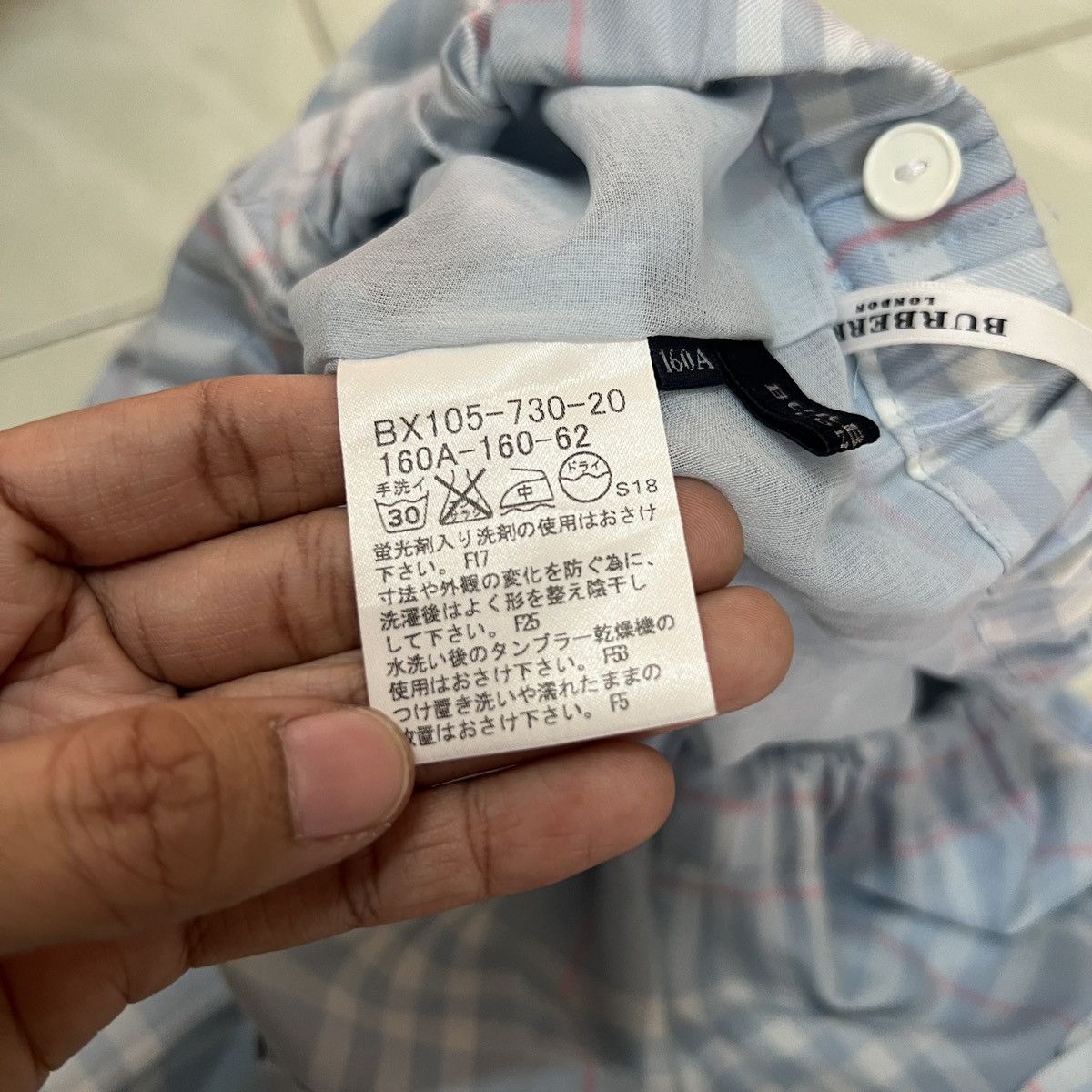 Burberry 🔥 BURBERRY IVY BLUE NOVA CHECK SKIRTS Size 38" / US 16 / IT 52 - 9 Thumbnail