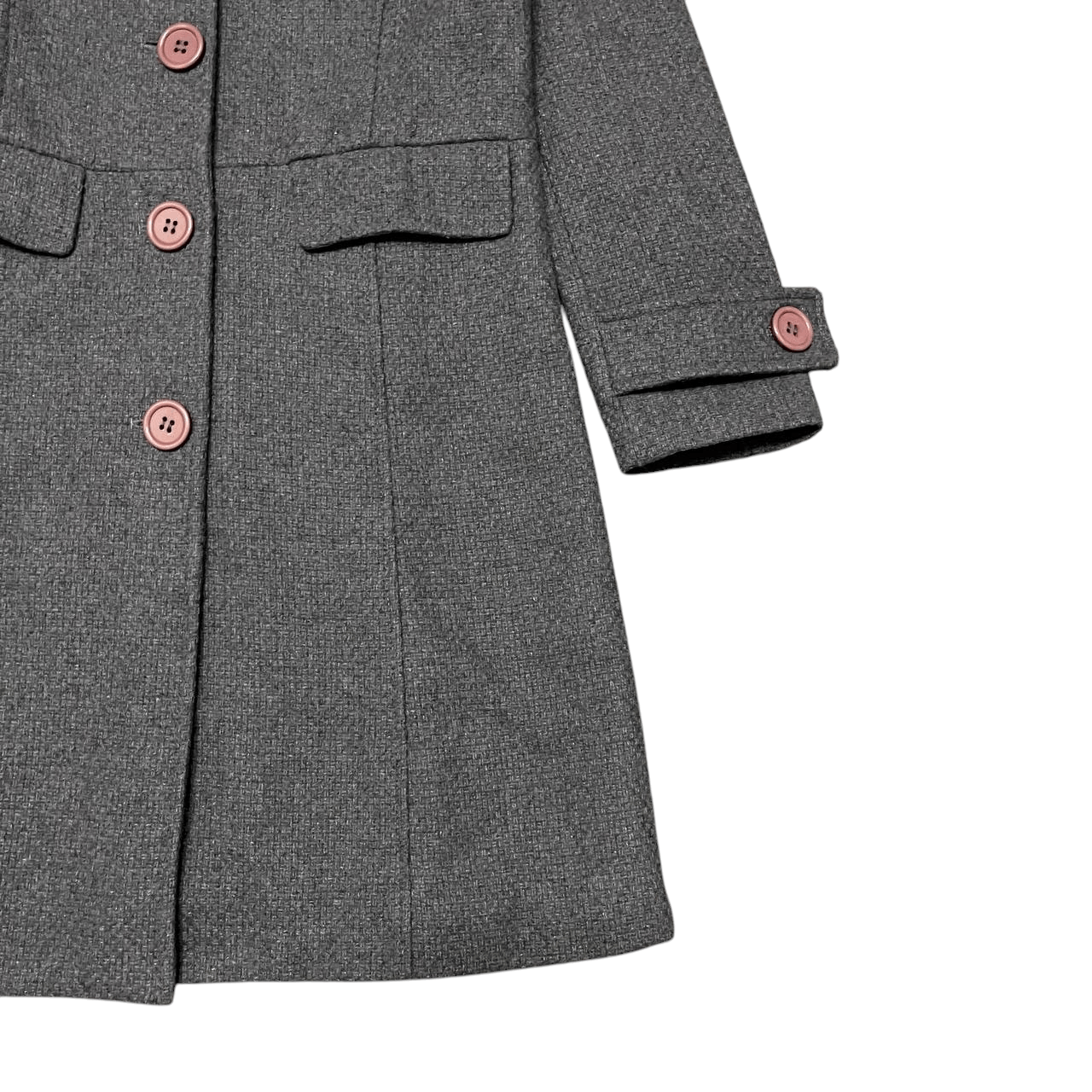 Burberry Vintage Burberry London Wool Long Coat Size S / US 4 / IT 40 - 4 Thumbnail
