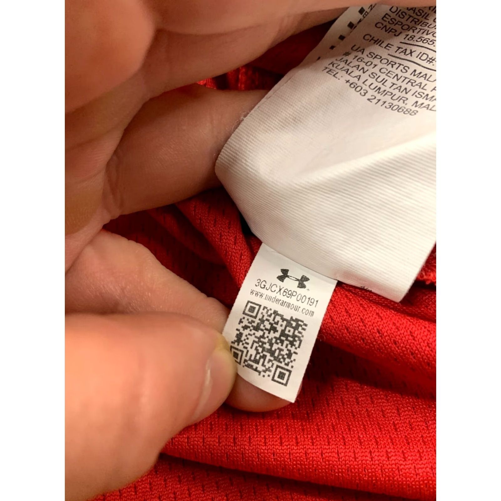 Under Armour UNDER ARMOUR HEATGEAR Polo Shirt MEN 2019 SIZE L Red and Gray Short Sleeve Classic Size US L / EU 52-54 / 3 - 7 Thumbnail