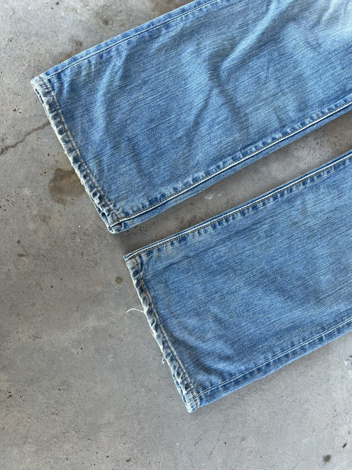 Japanese Brand × Levi's × Levi's Vintage Clothing 💥Rare💥Vintage Levis 501 Distress Jeans Size US 31 - 3 Thumbnail