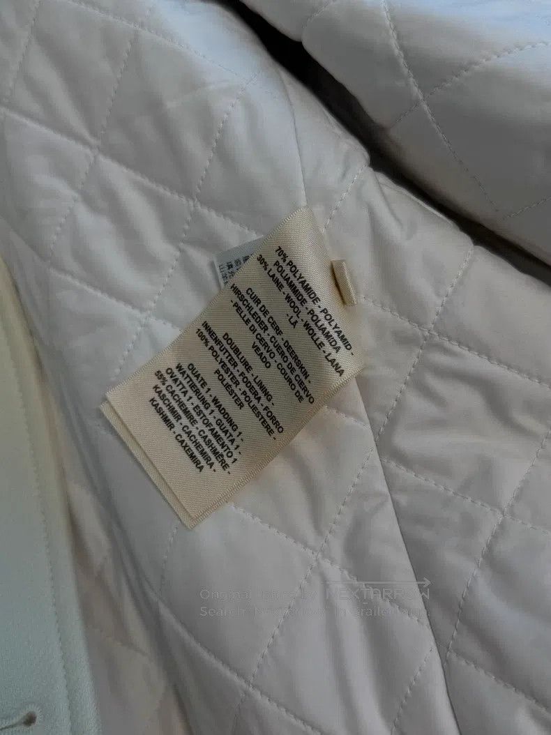 Hermes Hermes Off-white long overcoat Size XS / US 0-2 / IT 36-38 - 3 Thumbnail