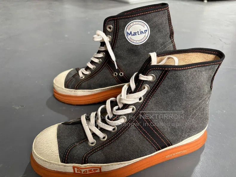Martine Rose Martine Rose High-top canvas shoes Size US 9 / EU 42 - 5 Thumbnail