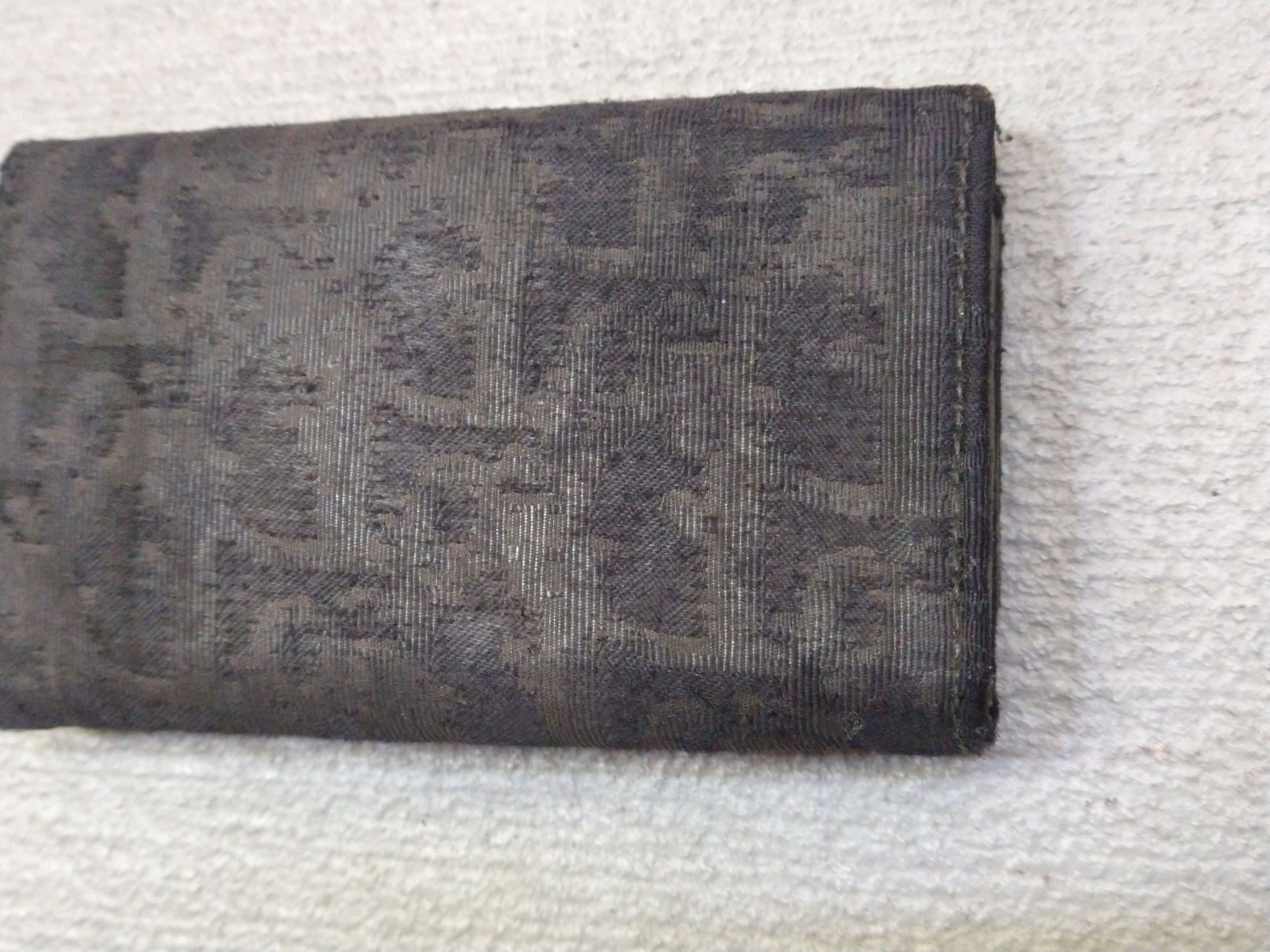 Christian Dior Monsieur Christian Dior Wallet Black Canvas Nylon Leather Monogram Size ONE SIZE - 7 Thumbnail