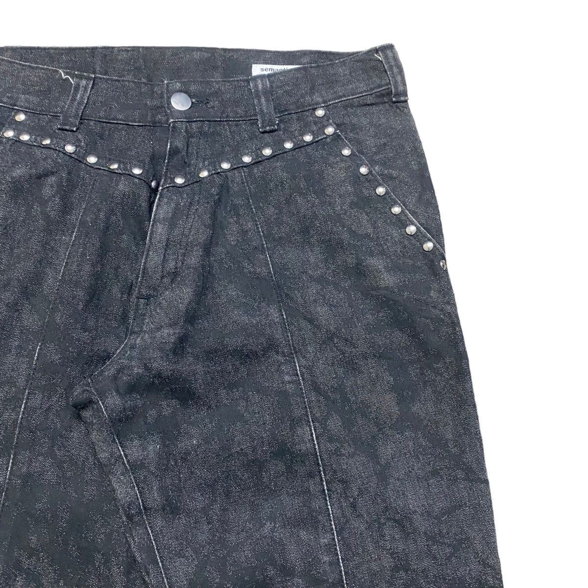 semanticdesign Semantic Design Fleur Denim Flare Jeans Studded Size US 30 / EU 46 - 4 Thumbnail